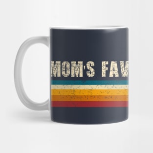 Mom's Favorite Vintage Retro Mug